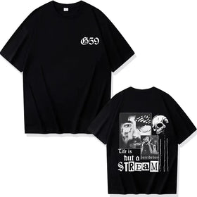 Streetwear Suicideboys T Shirt G59 Tees Merch American Hip Hop Casual Unisex Short Sleeve Tops Version Cotton Fans Gift Unisex